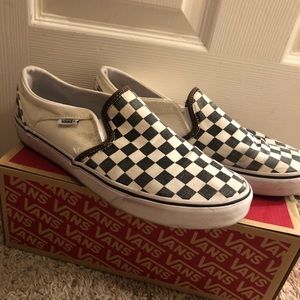 Checkered vans